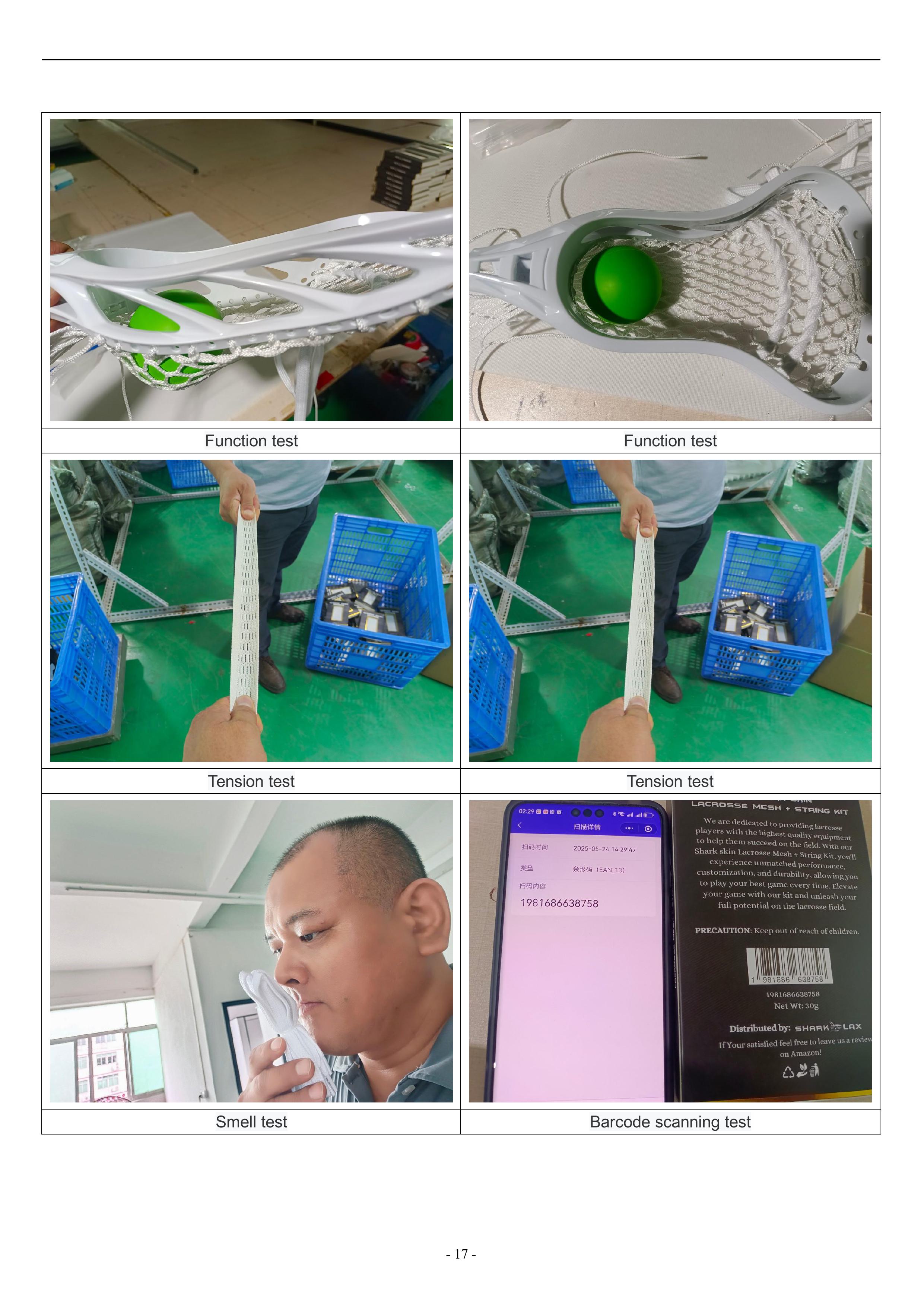 Shark skin lacrosse mesh-Huizhou