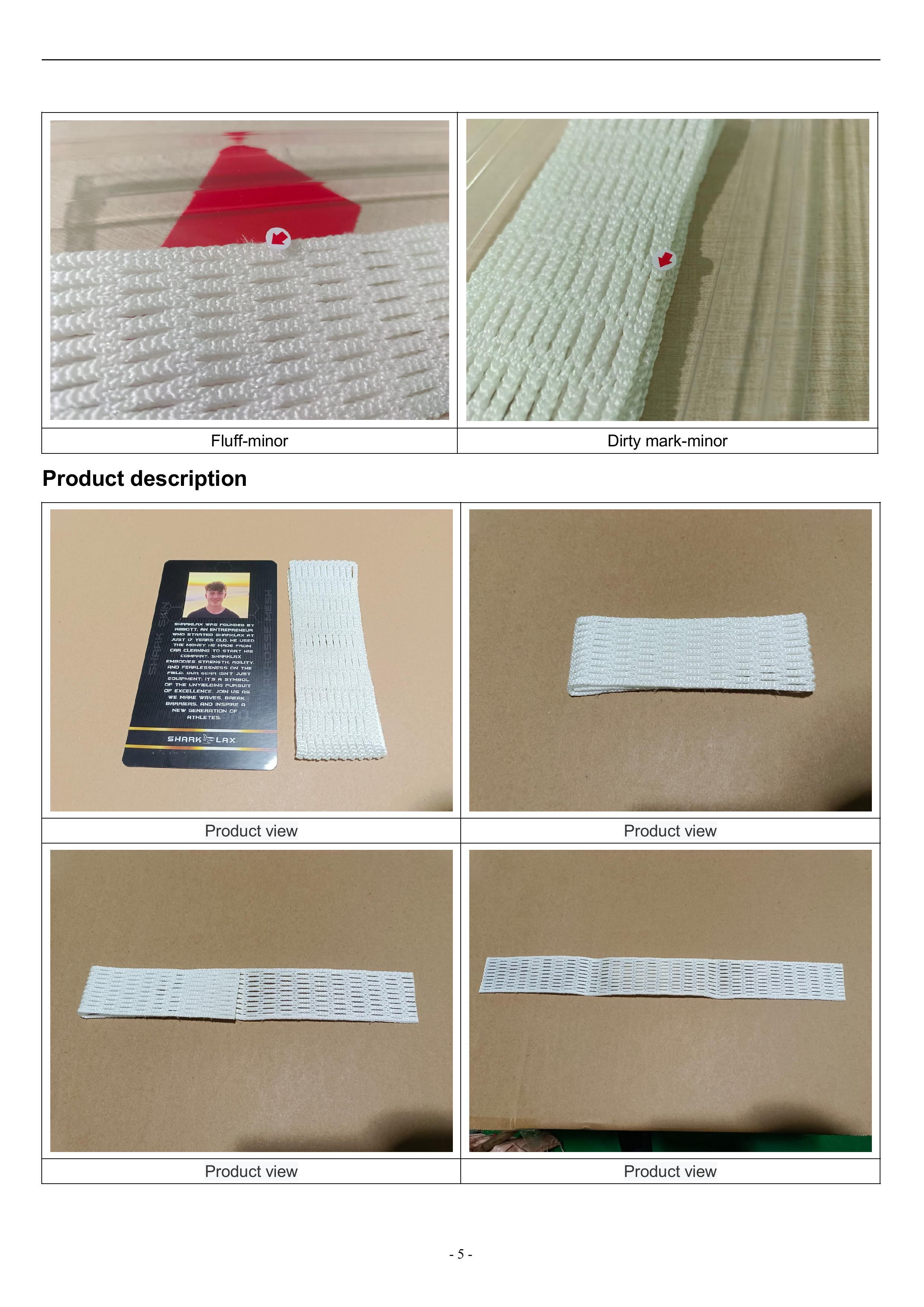 Shark skin lacrosse mesh-Huizhou